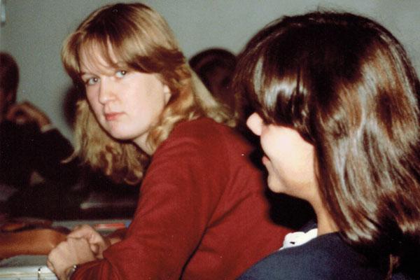 Elke Wenninga mit Petra Wemßen