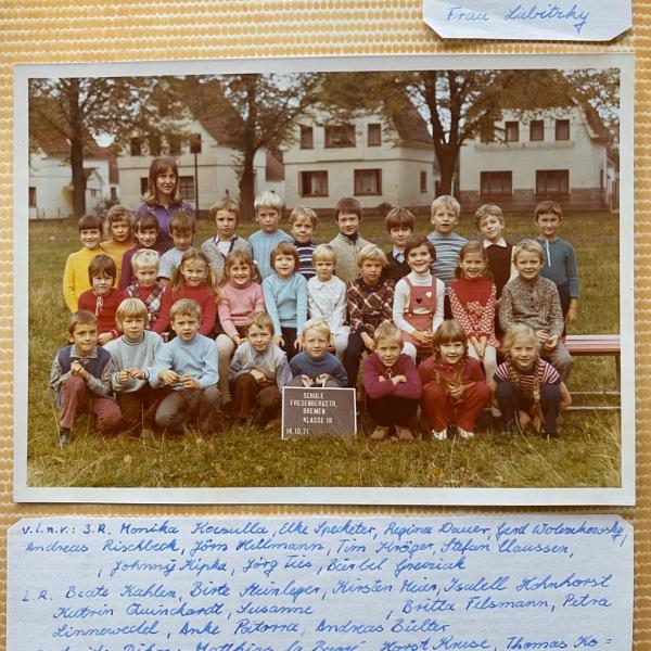 Klasse 1b - mit Namen
