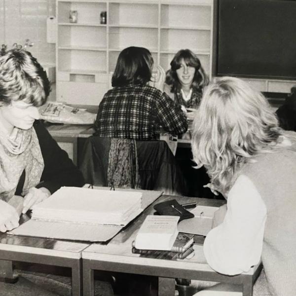 Aka Lohmüller, mitte hinten Doris Kretschmann, Britta Goose