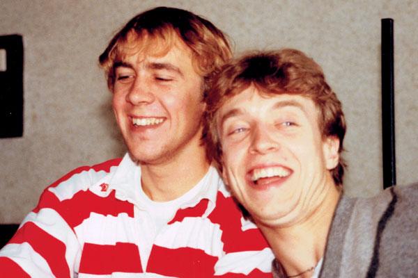 Tim Kröger mit Michael Mathias