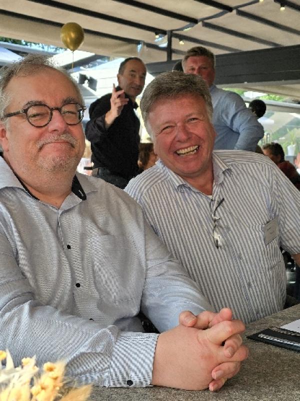 Andreas Timmermann mit Thomas Forster