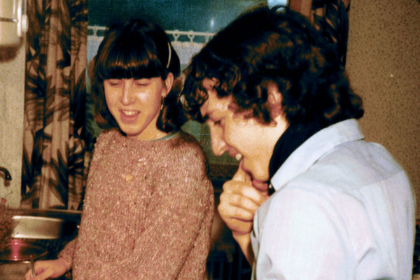 Katharina Meyer-Farge mit Jörn Elsner