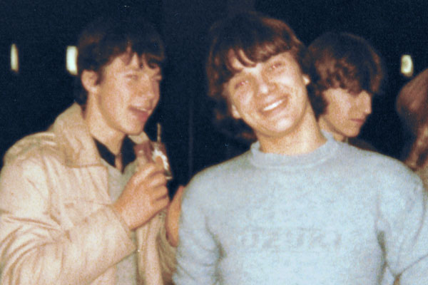 Axel Keuneke mit Mark Christiansen