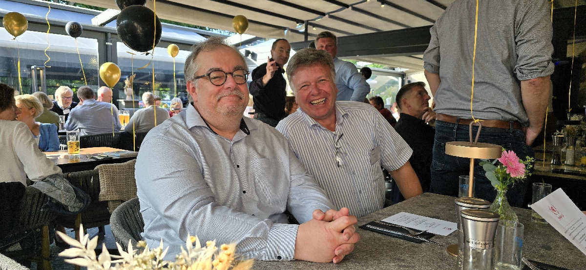 Andreas Timmermann mit Thomas Forster