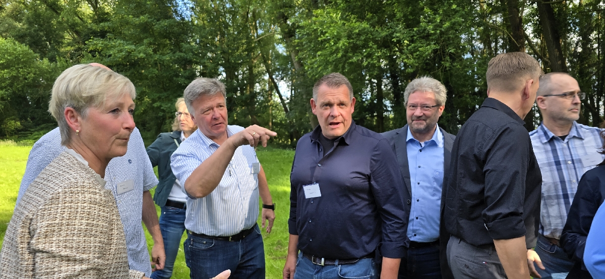 Frau Hoolt, jetzt Gnielinski, Thomas Forster, Frank Veenhuis, André Kudlik