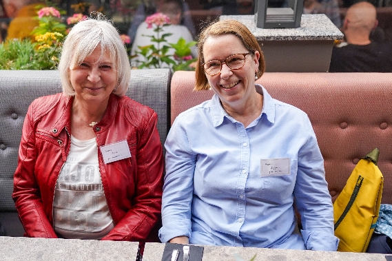 Andrea Madeheim, jetzt Reese, Sabine Krüger, jetzt Riggers