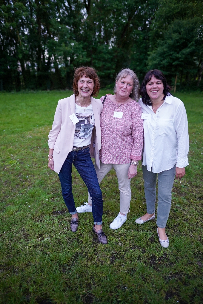 Petra Nührich, jetzt Burkandt, Elke Wenninga, jetzt Vogt, Petra Wemßen, jetzt Zarrath