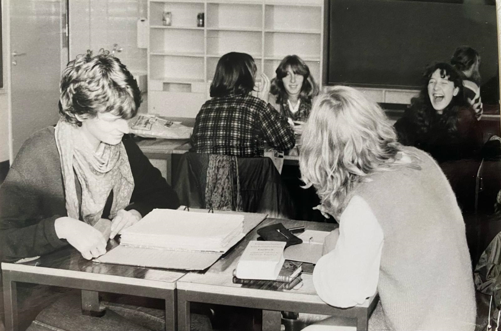 Aka Lohmüller, mitte hinten Doris Kretschmann, Britta Goose